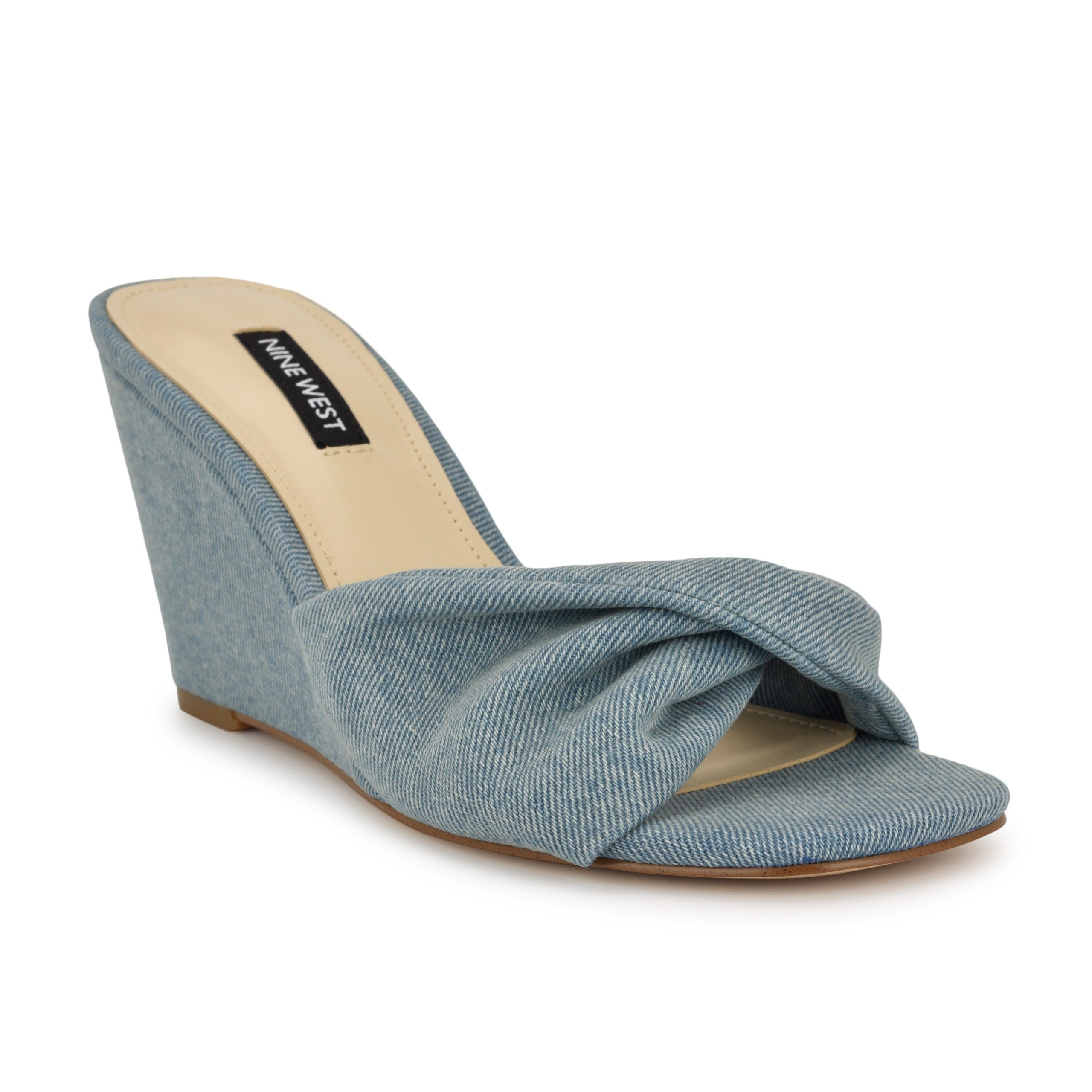 Nikhil Twist Wedge Sandals - Image 2