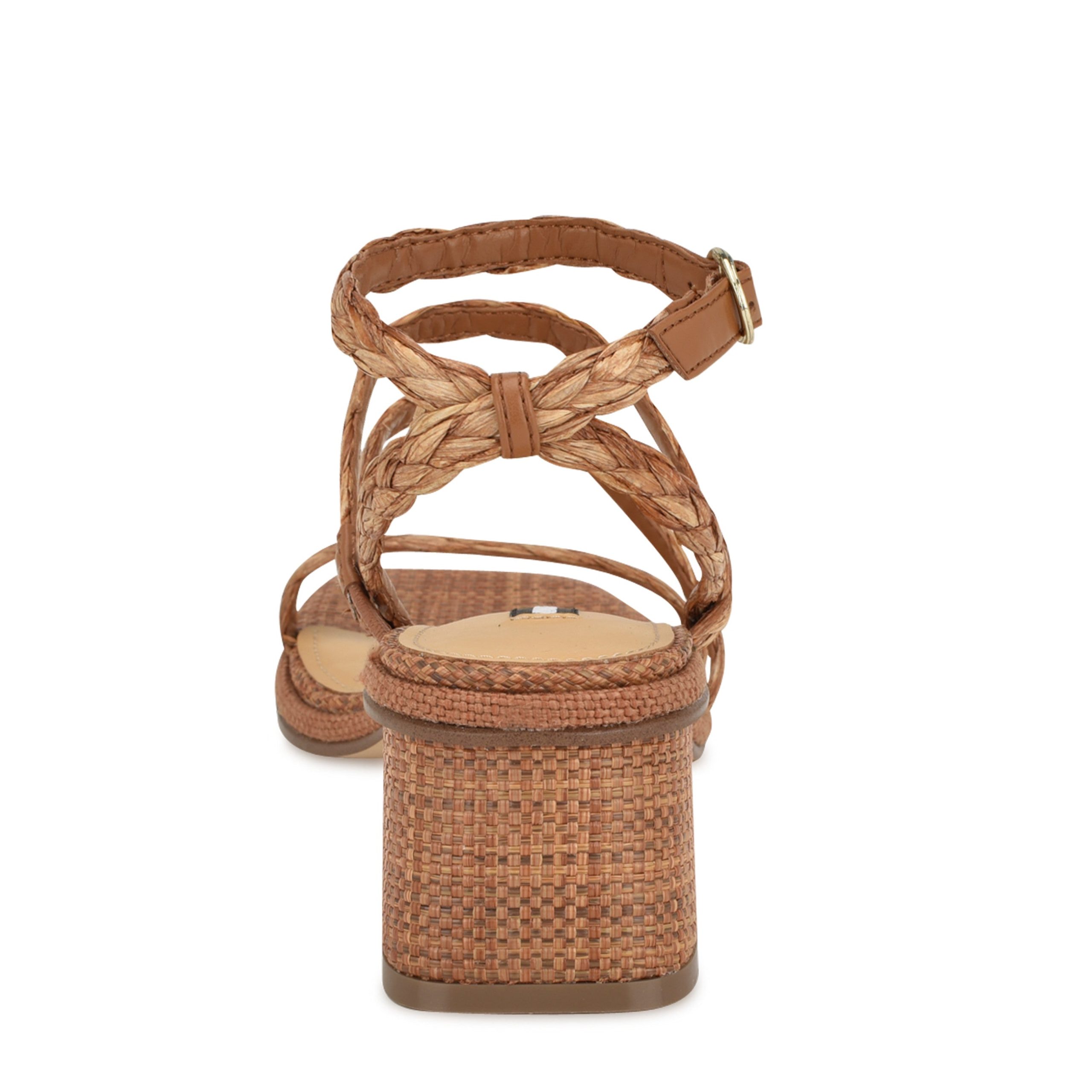 Emolly Raffia Block Heel Sandals - Image 4