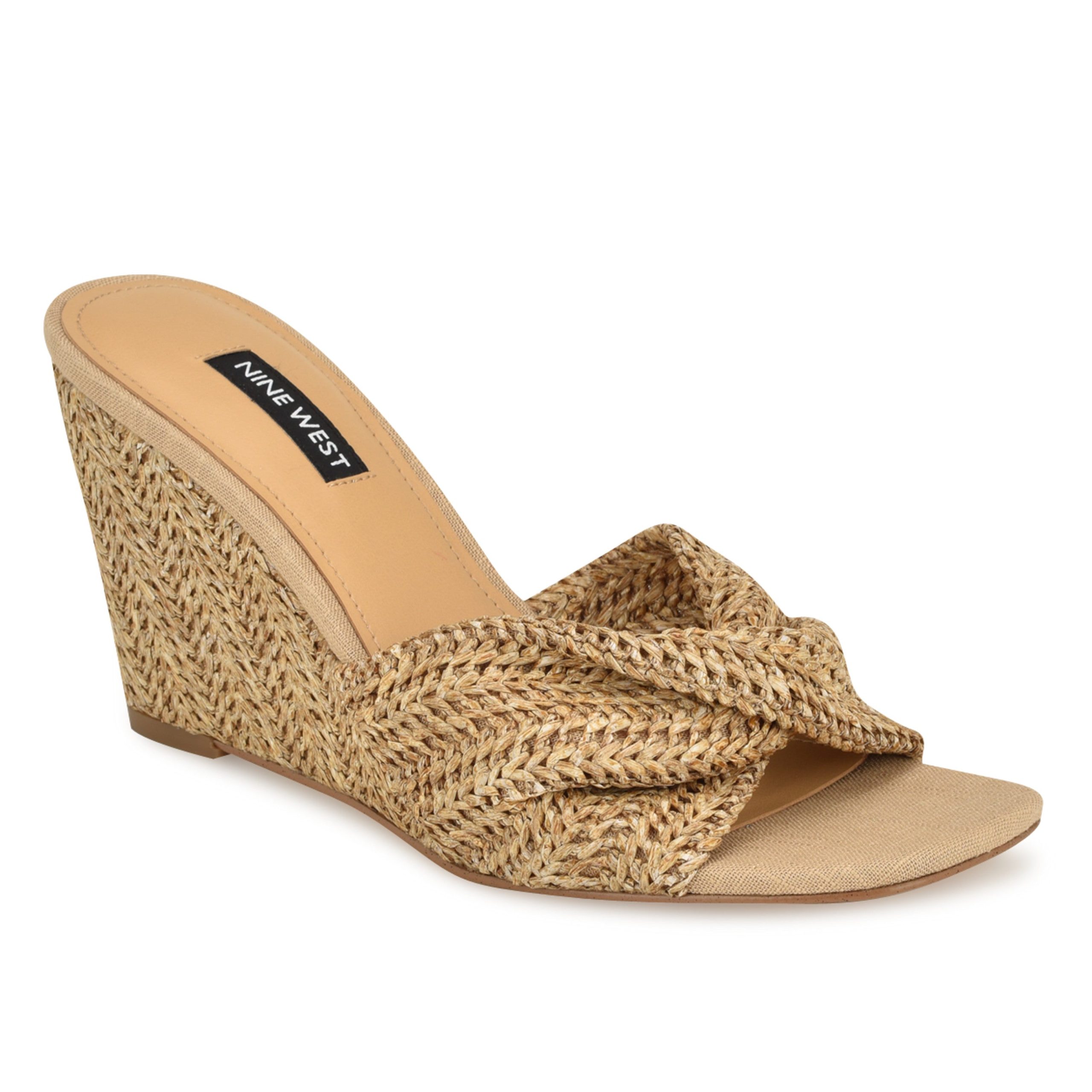 Nikhil Twist Wedge Sandals - Image 2