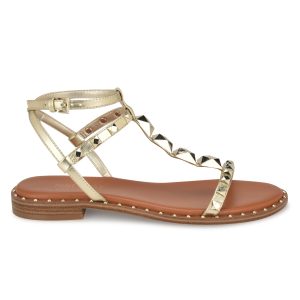 Marcila Studded Ankle Strap Sandals