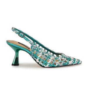 Madalene Woven Slingbacks
