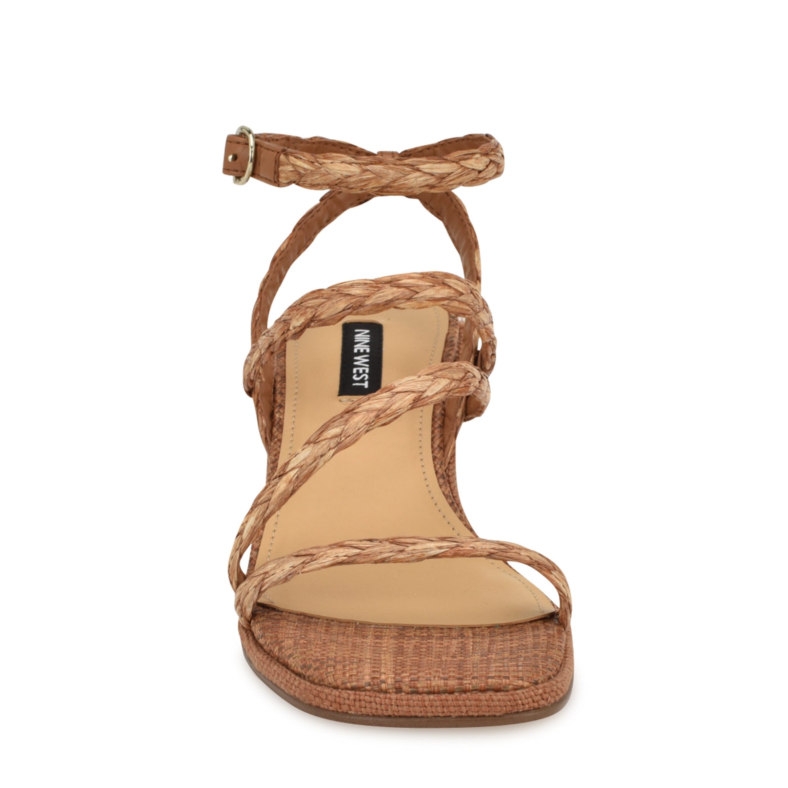 Emolly Raffia Block Heel Sandals - Image 3