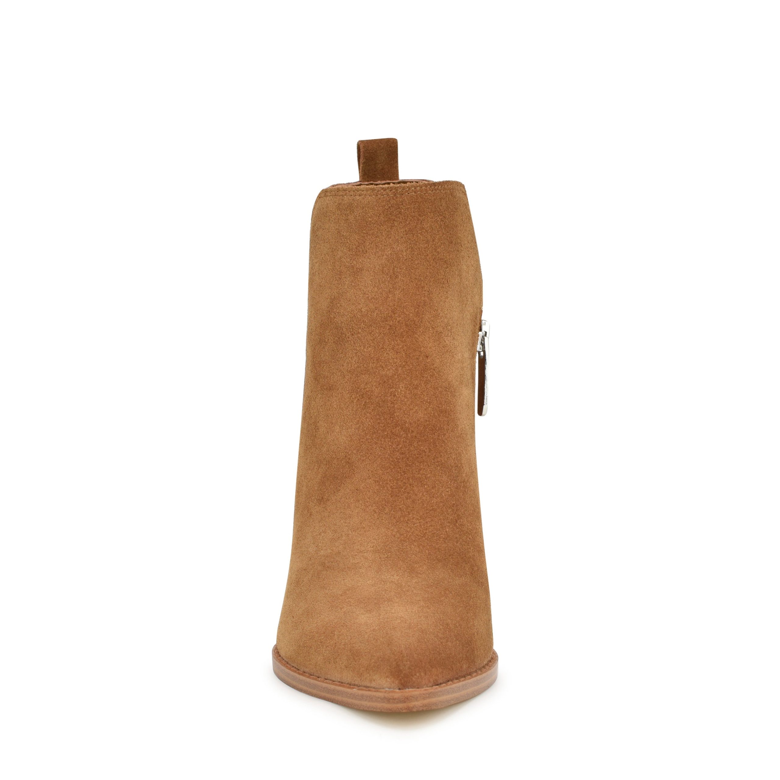 Birds Block Heel Leather Booties - Image 3