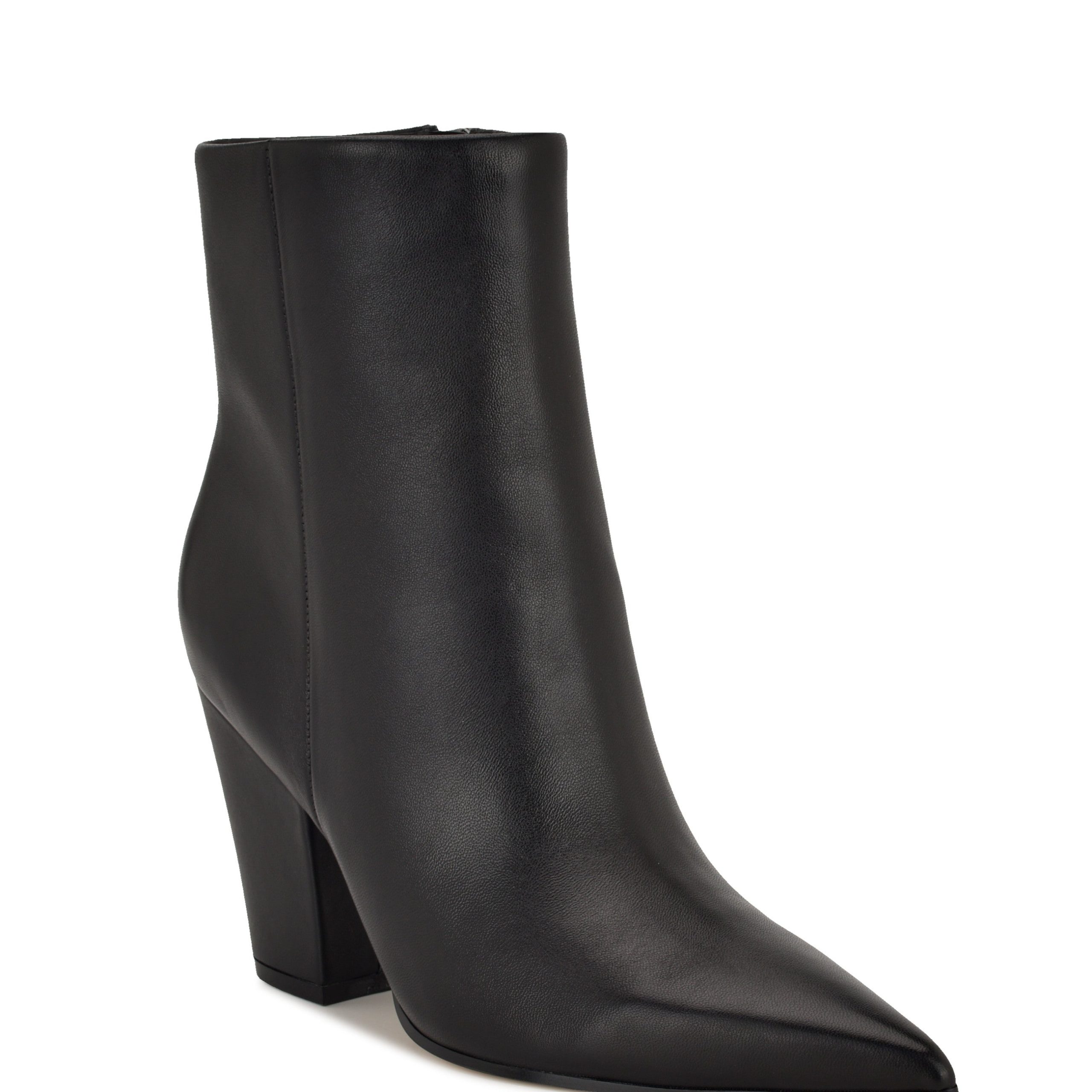 Ariza Ankle Leather Booties - Image 2
