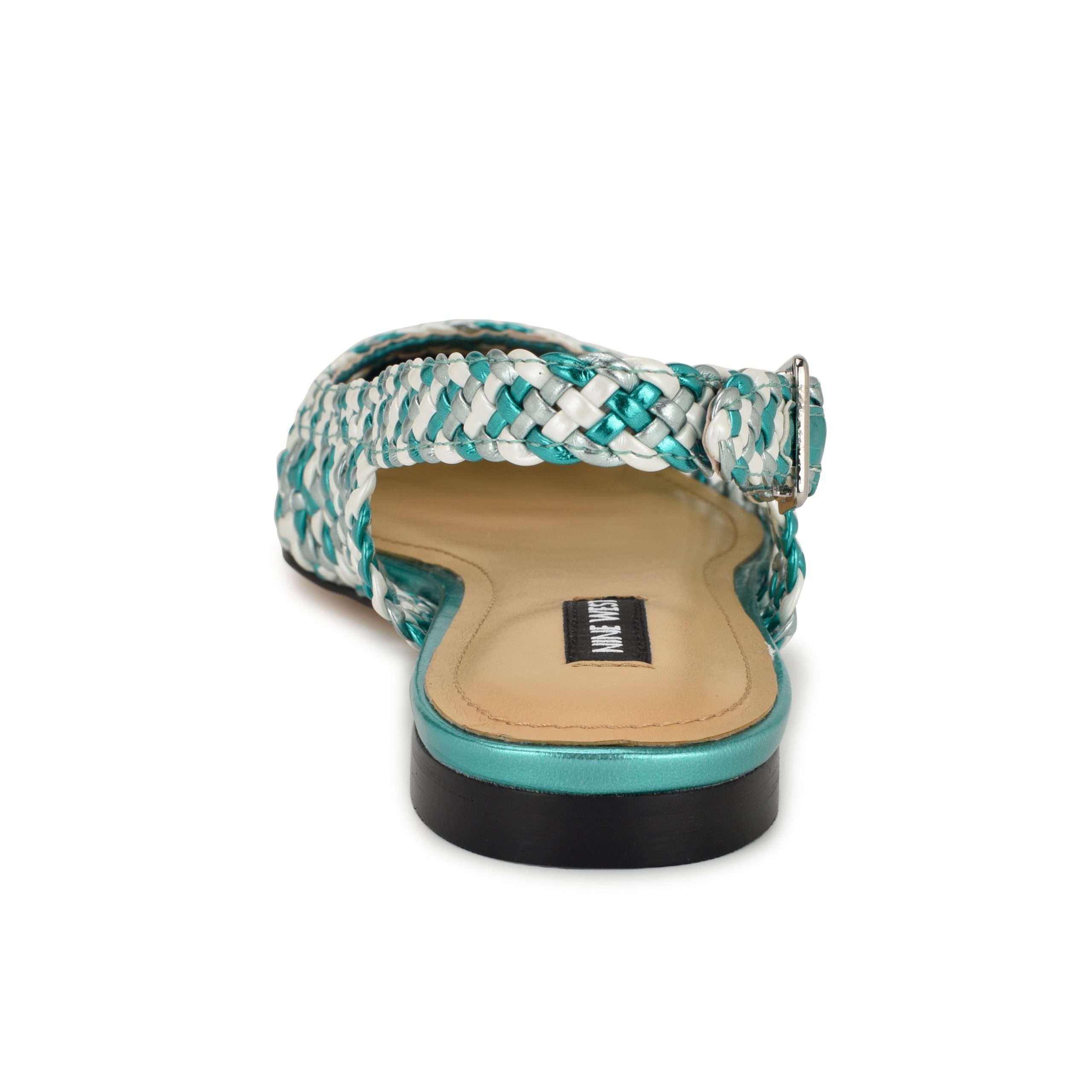 Soel Woven Slingback Flats - Image 4