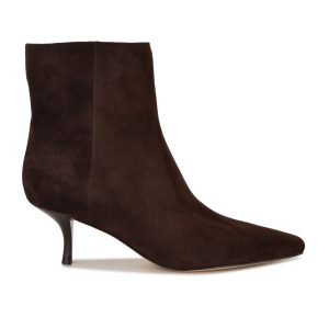 Hermena Ankle Leather Booties