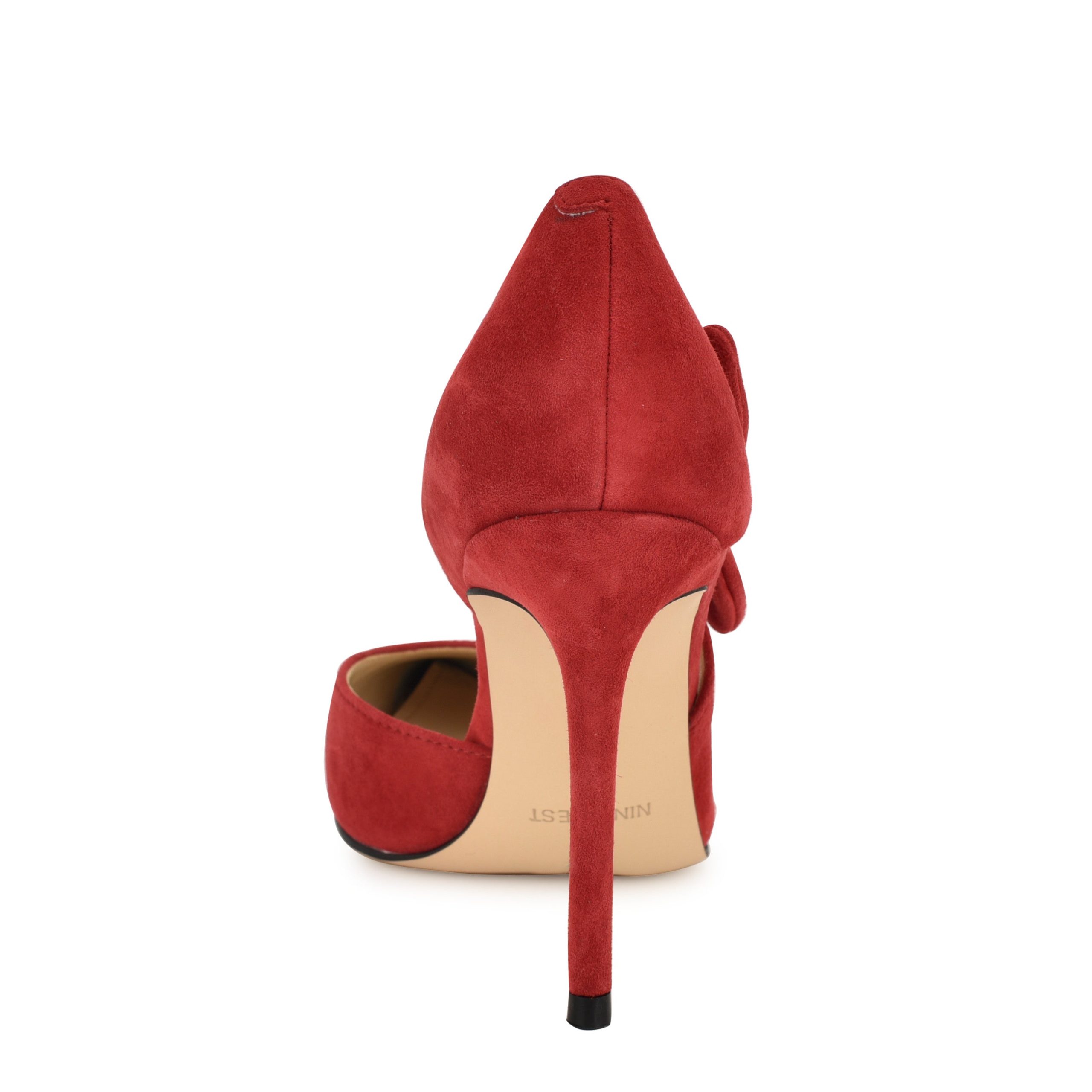 Fhalon Bow d'Orsay Pointy Toe Pumps - Image 4