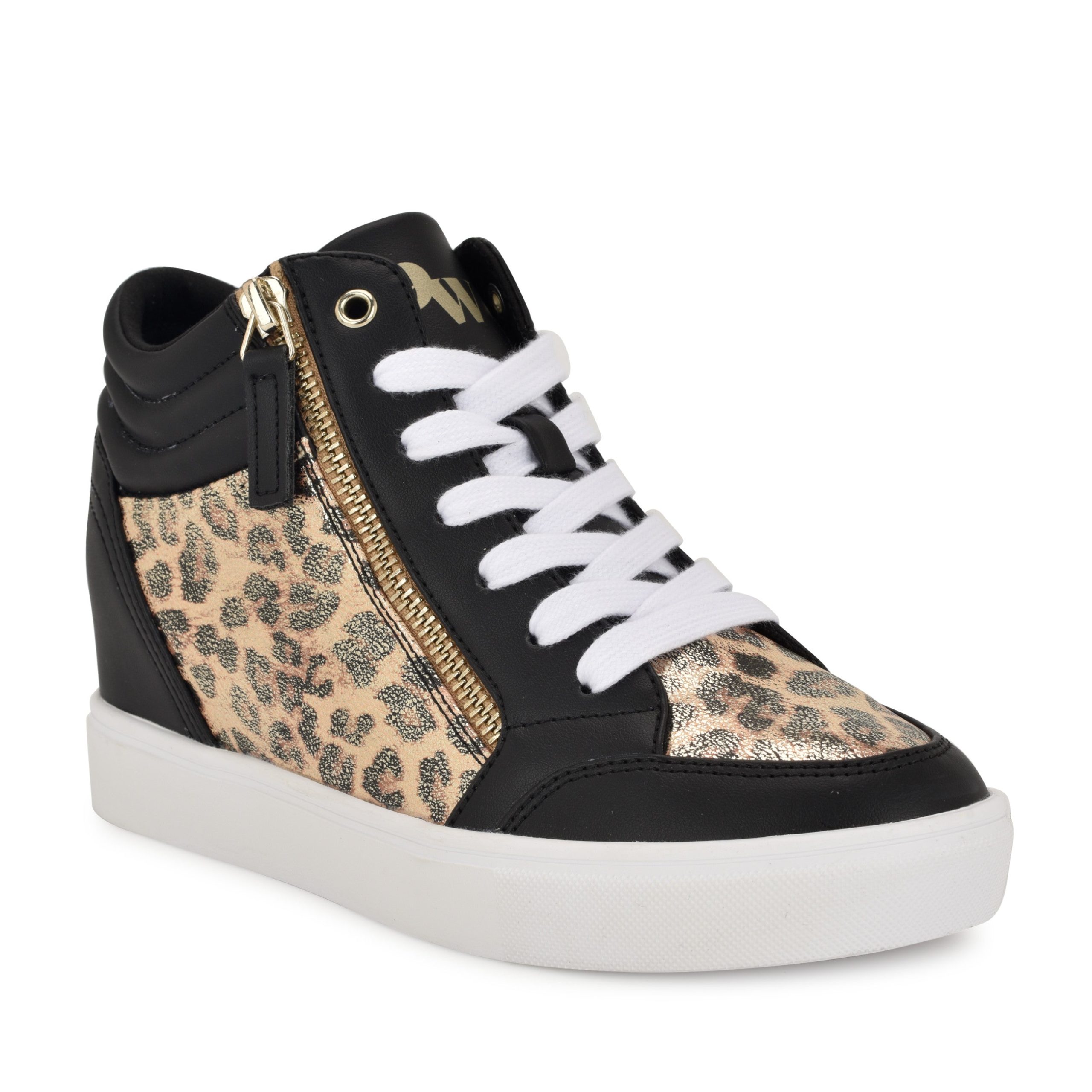 Tons High Top Hidden Wedge Sneakers - Image 2