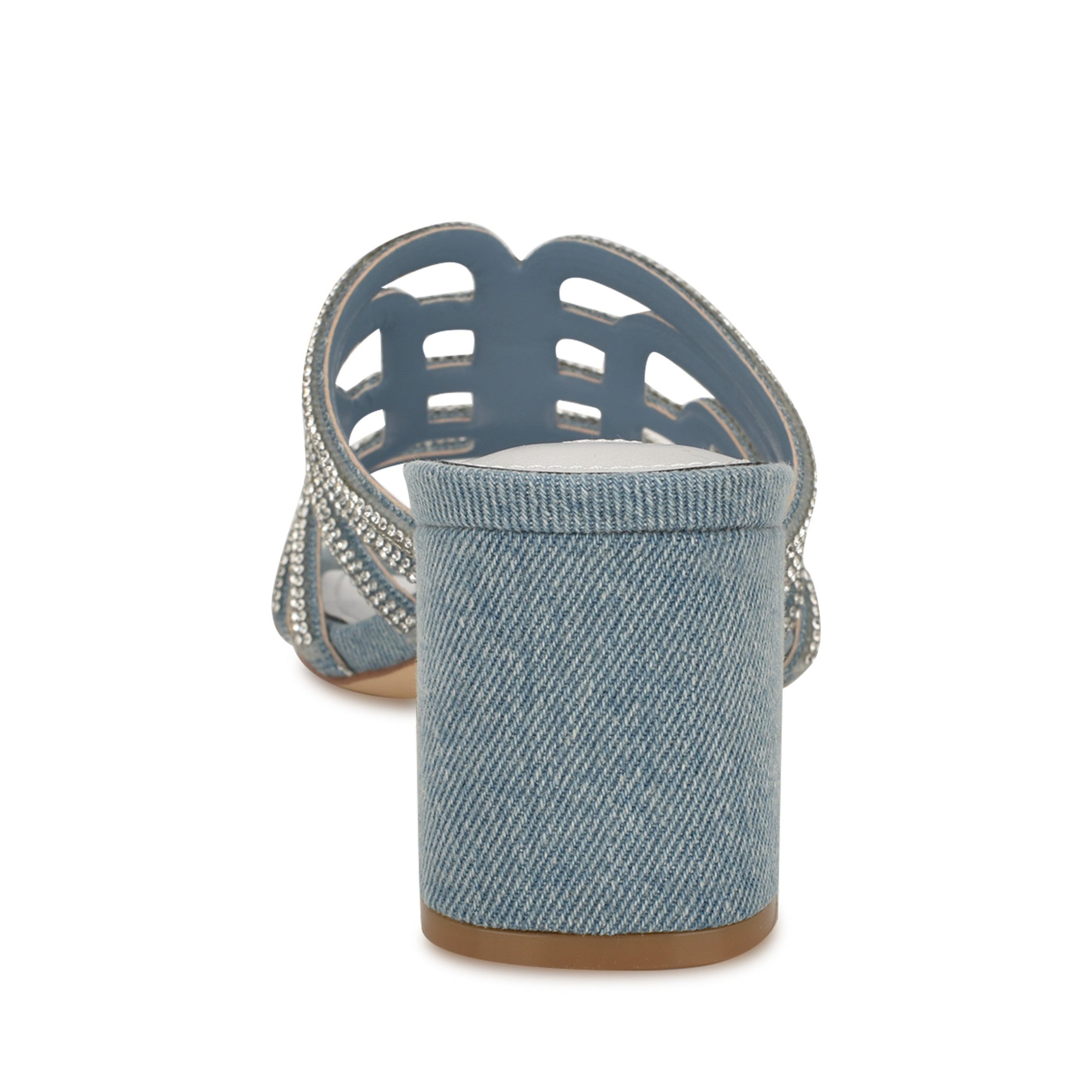 Grassa Block Heel Embellished Sandals - Image 4