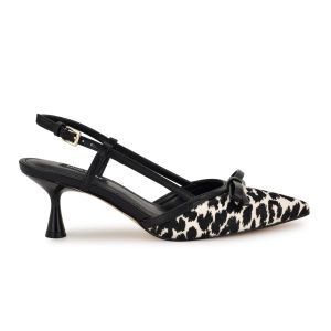 Reega Bow Slingback Pumps