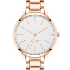 Crystal Accented Bracelet Watch