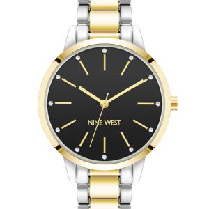 Crystal Accented Bracelet Watch