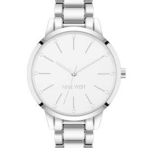 Crystal Accented Bracelet Watch