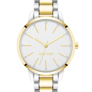 Crystal Accented Bracelet Watch