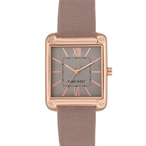 Rectangular Case Strap Watch