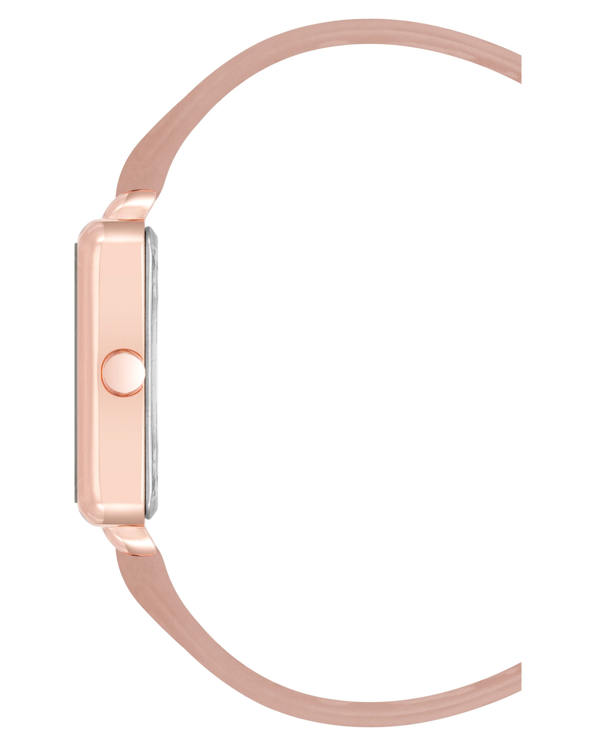 Square Case Smooth Strap Watch - Image 3