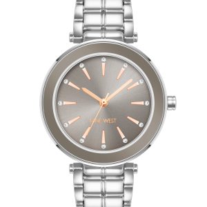 Genuine Crystal Accented Bracelet Watch