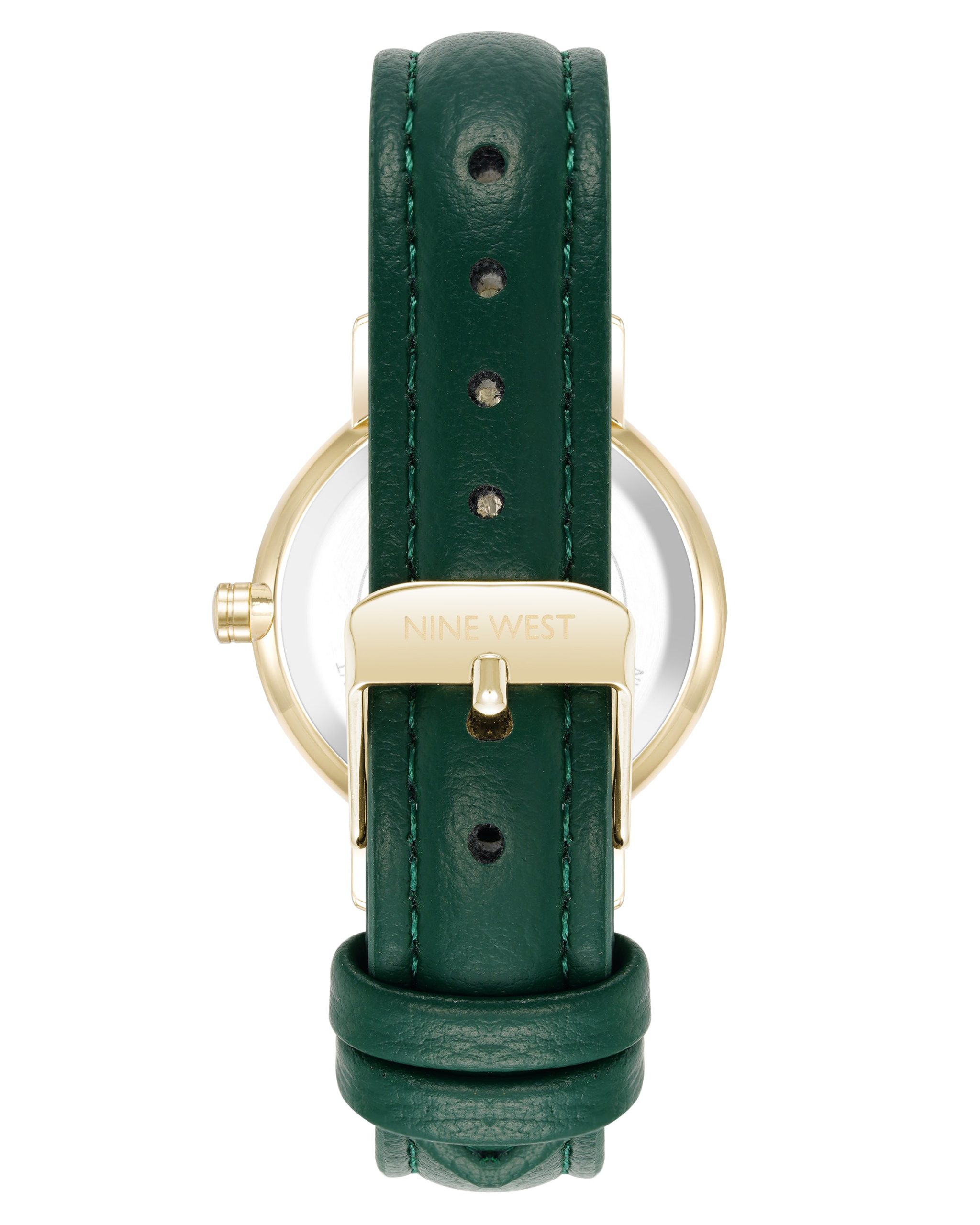 Crystal Accented Dial Strap Watch - Image 2