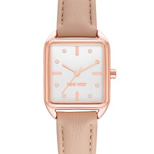 Rectangular Case Strap Watch