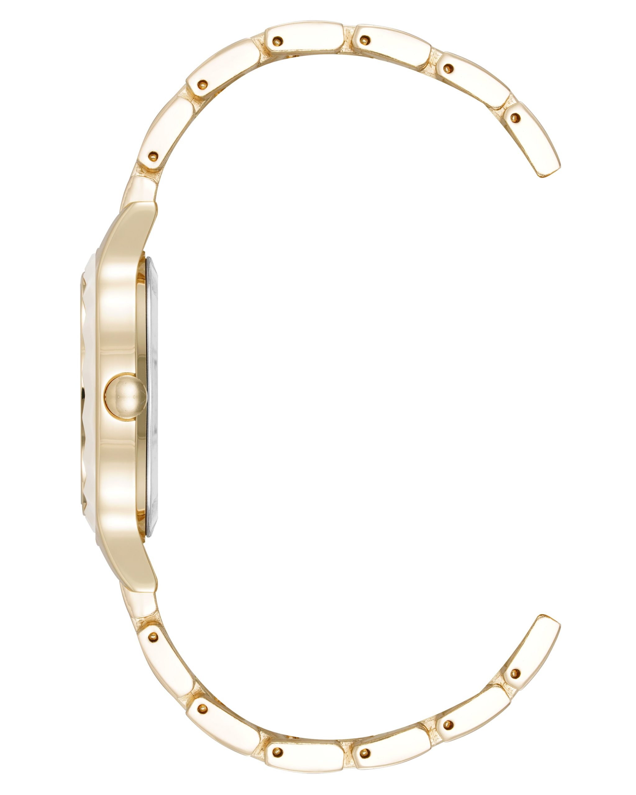 Textured Bezel Bracelet Watch - Image 3