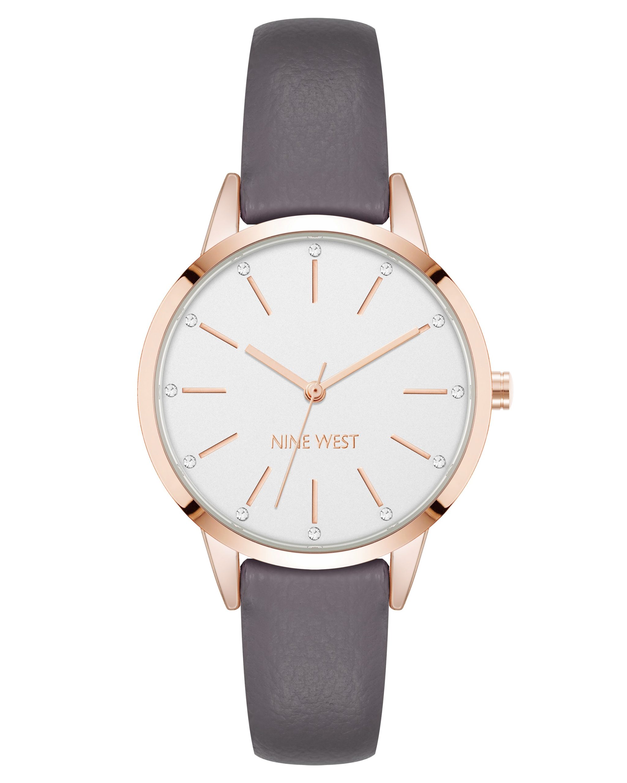 Crystal Accented Strap Watch