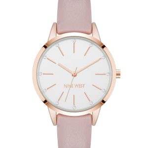 Crystal Accented Strap Watch