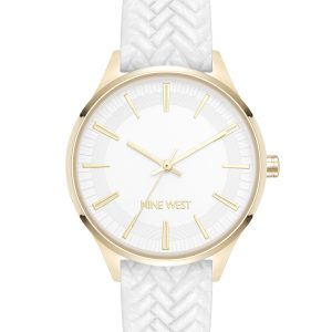 Chevron Pattern Strap Watch