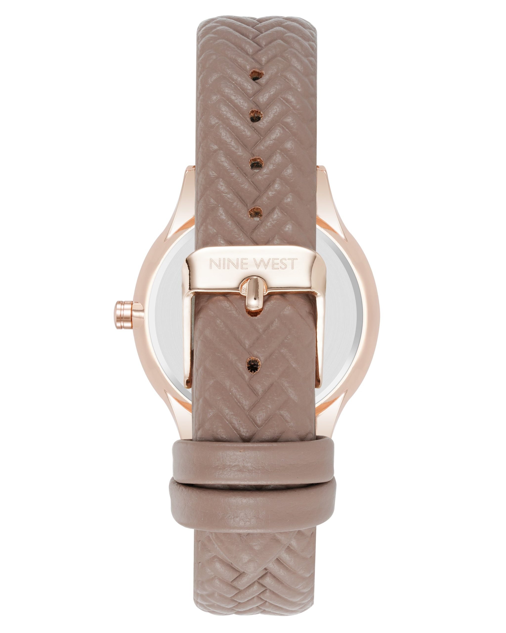 Chevron Pattern Strap Watch - Image 2