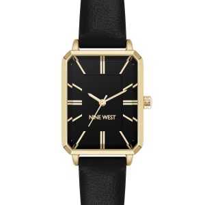 Elegant Rectangular Case Strap Watch