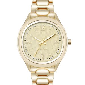 Round Link Bracelet Watch