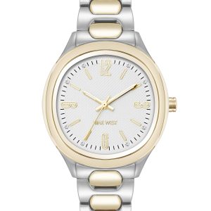 Round Link Bracelet Watch