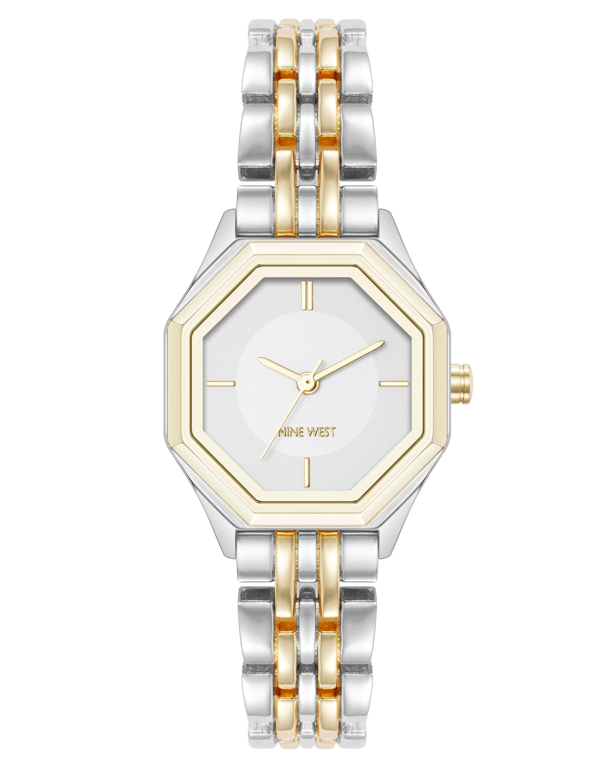 Timeless Octagonal Case Bracelet Watch