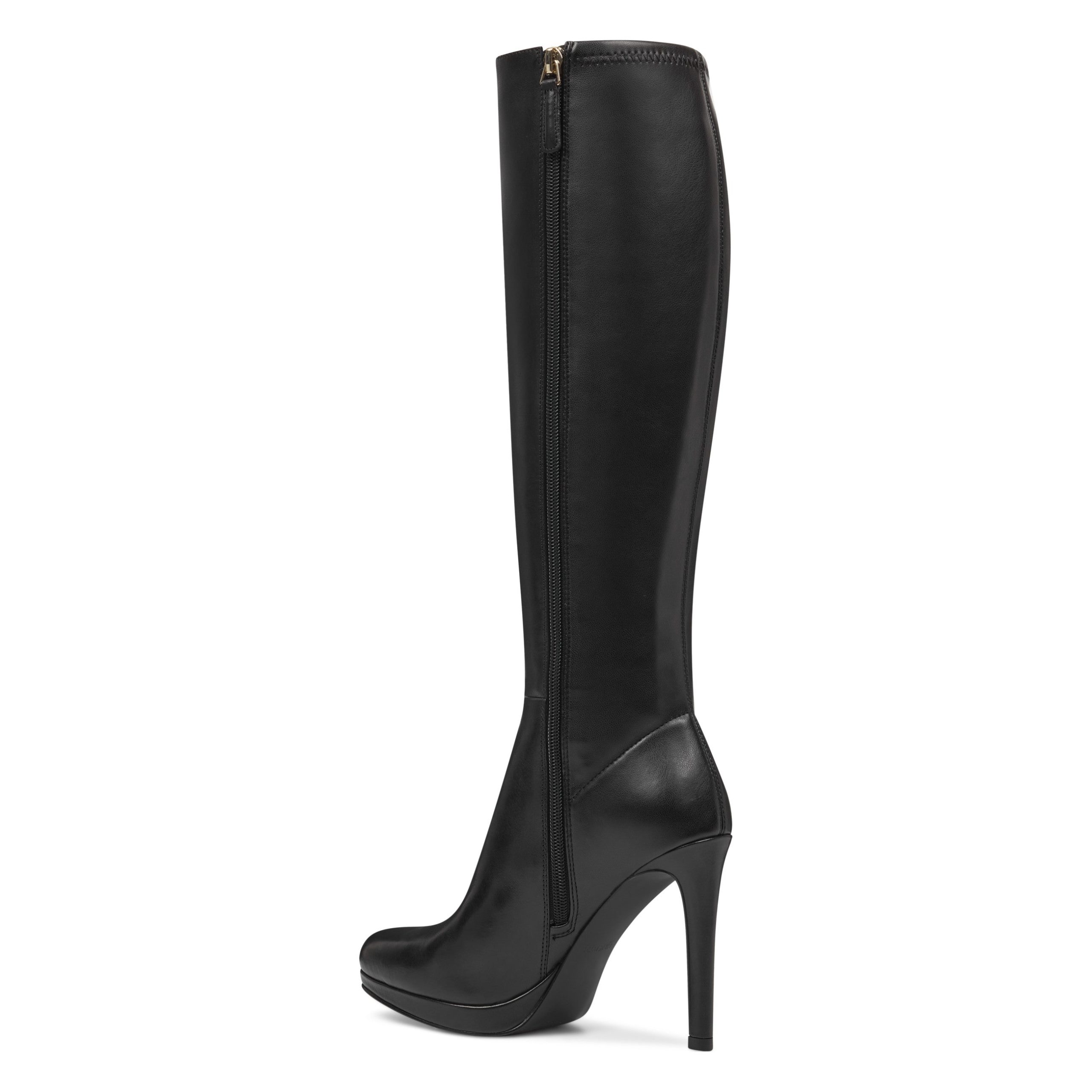 Quizme Platform Leather Boots - Image 3