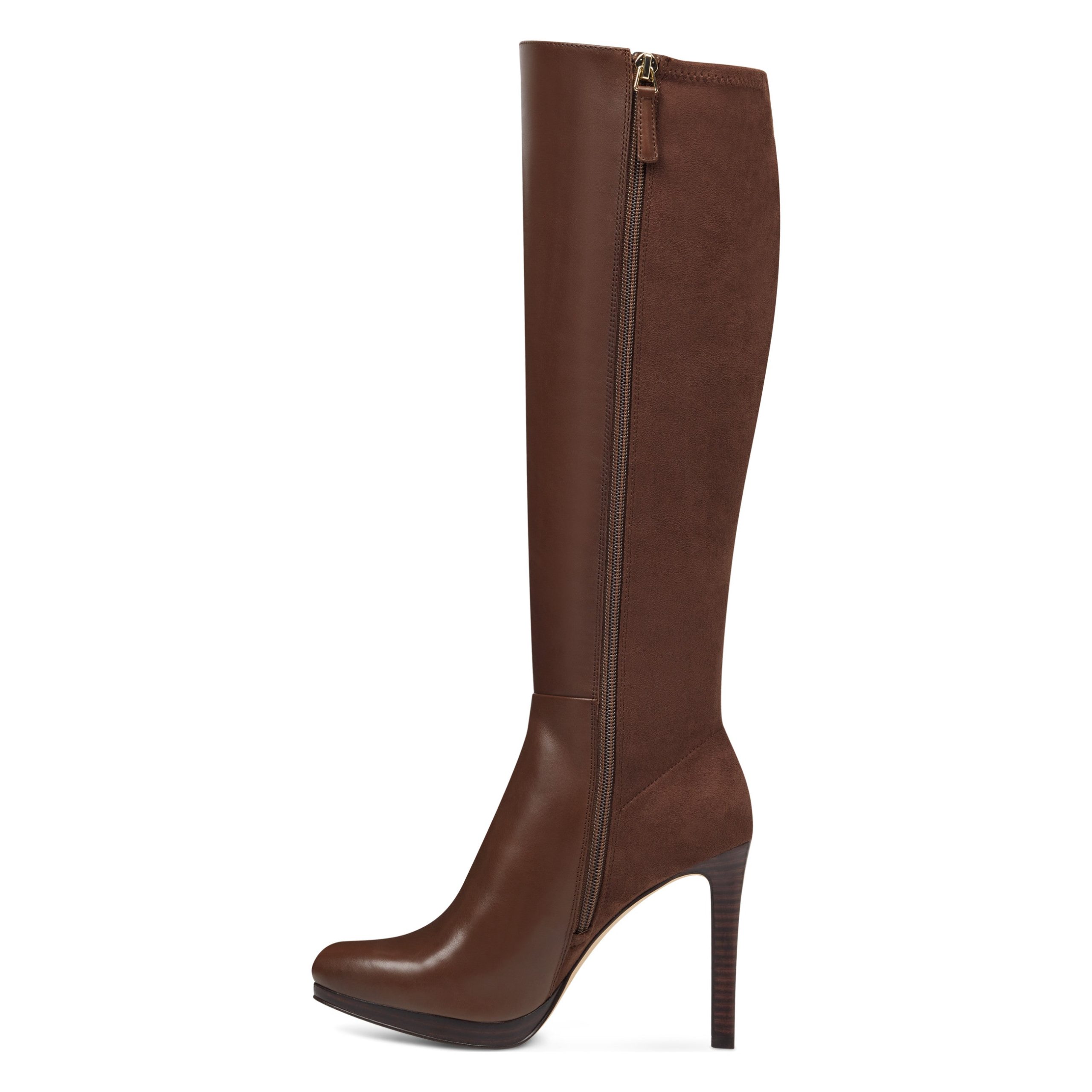 Quizme Platform Leather Boots - Image 4