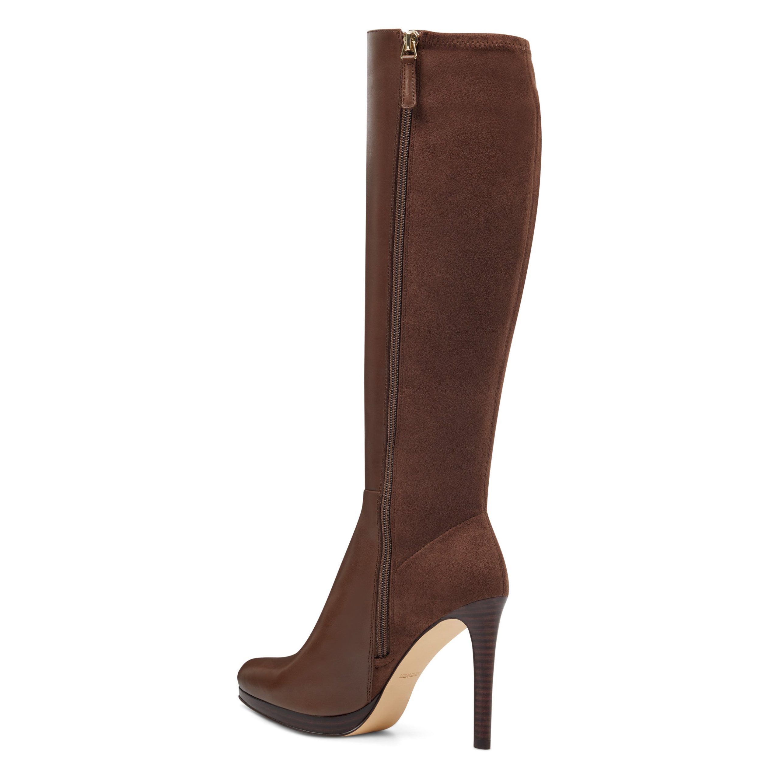 Quizme Platform Leather Boots - Image 3