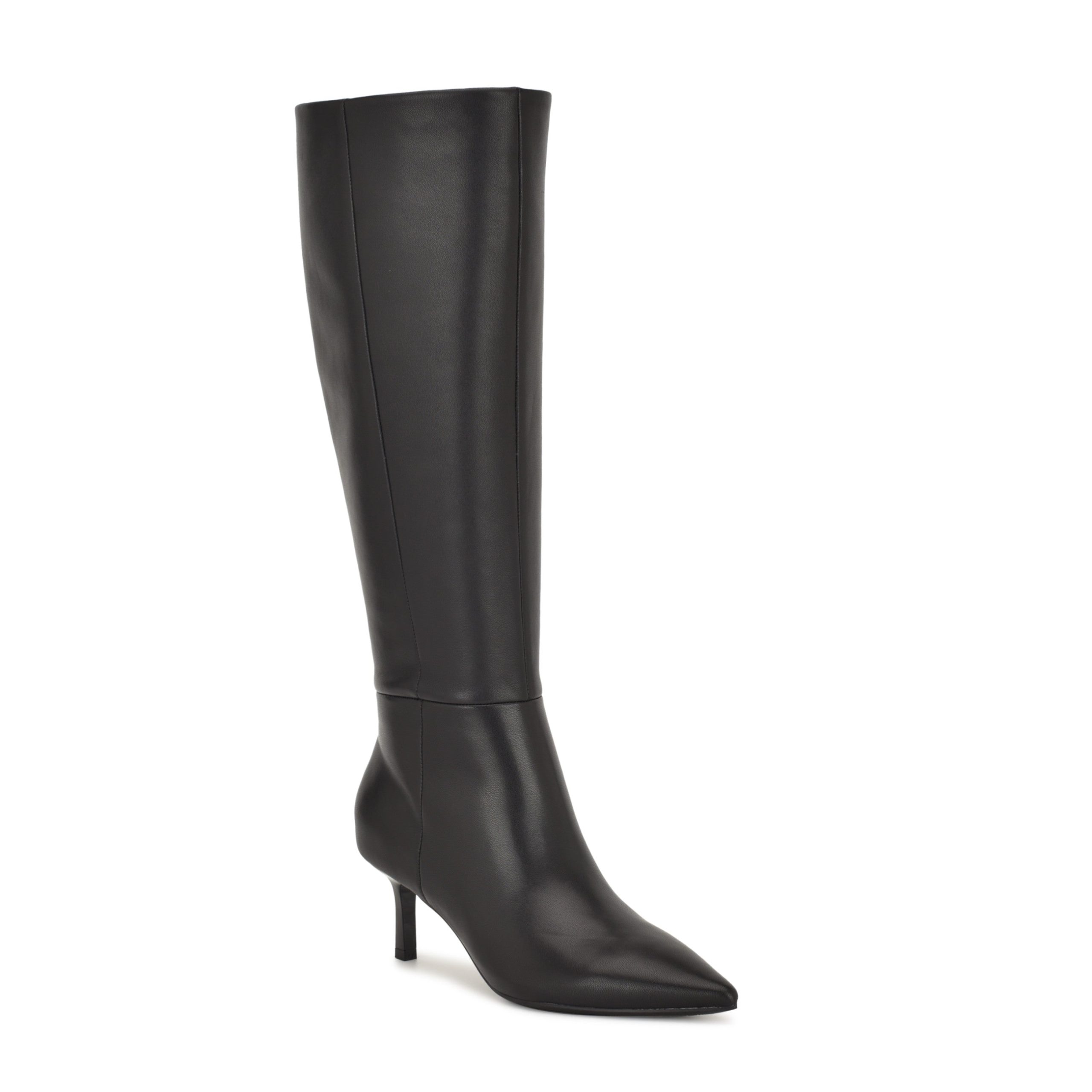 Kimdee 9X9 Knee High Wide Calf Leather Boots - Image 2