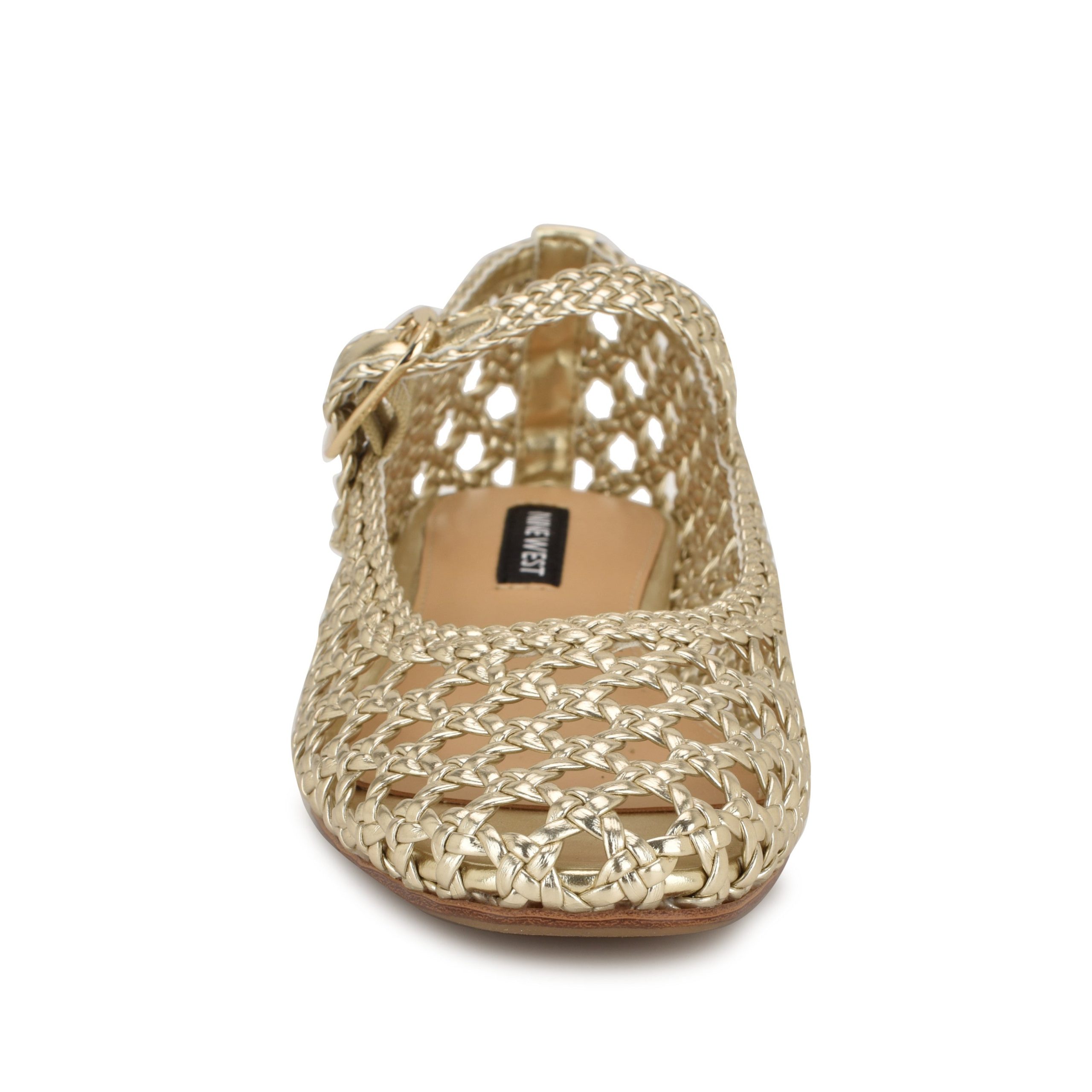 Halie Woven Mary Jane Flats - Image 3