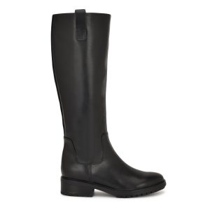 Leigha Wide Calf Lug Sole Boots