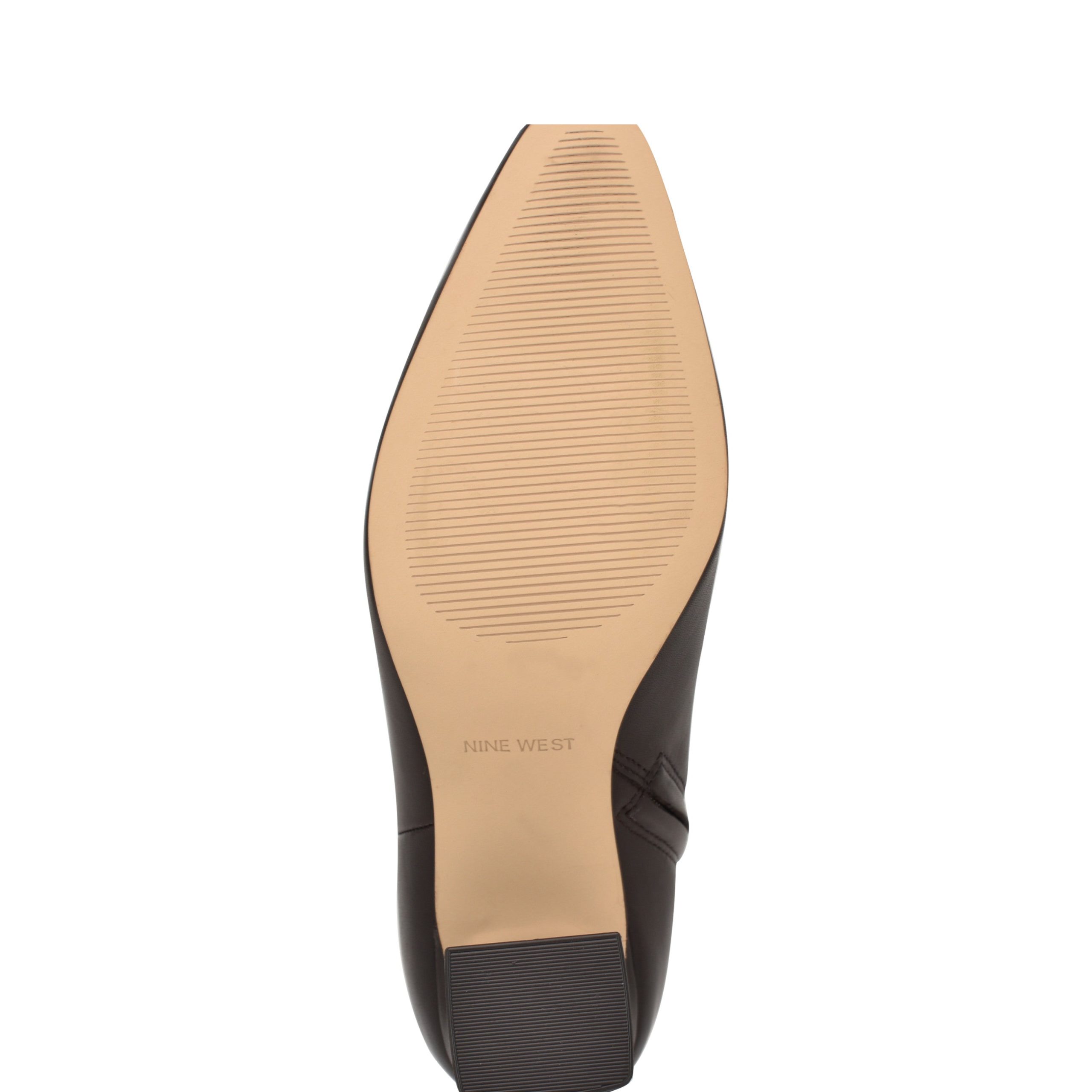 Reraye Block Heel Ankle Leather Booties - Image 5