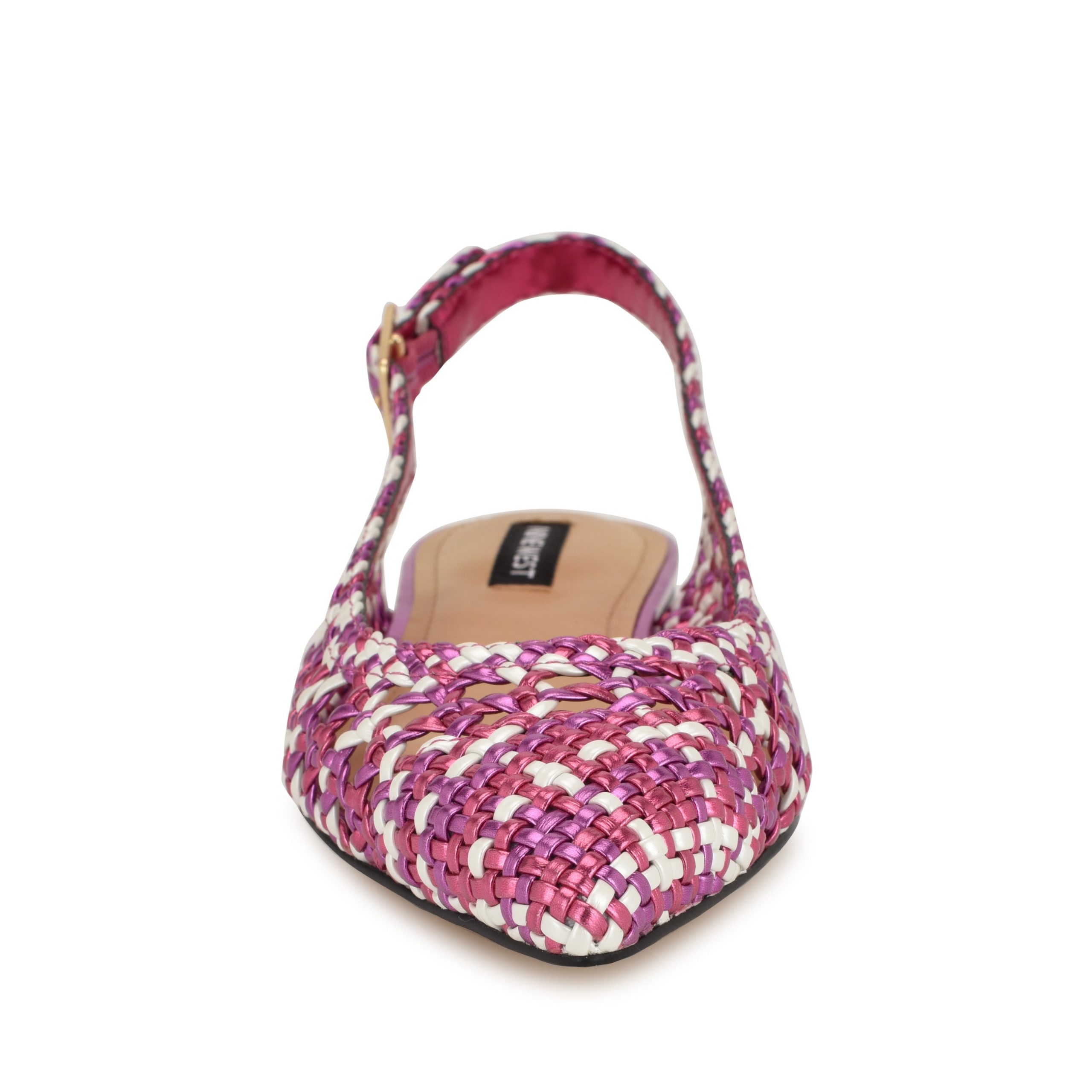 Soel Woven Slingback Flats - Image 3