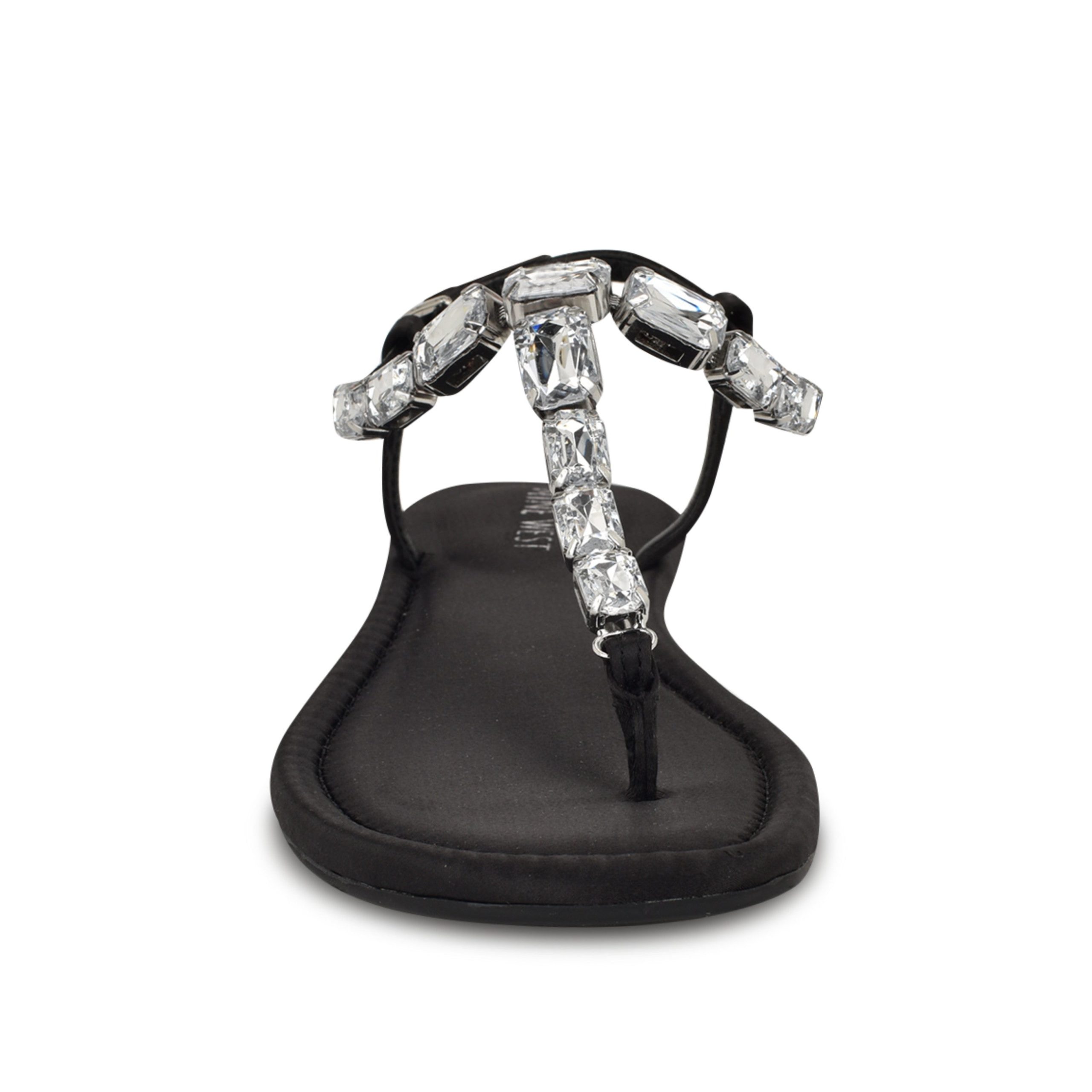 Dynasti Embellished Flat Sandals - Image 3