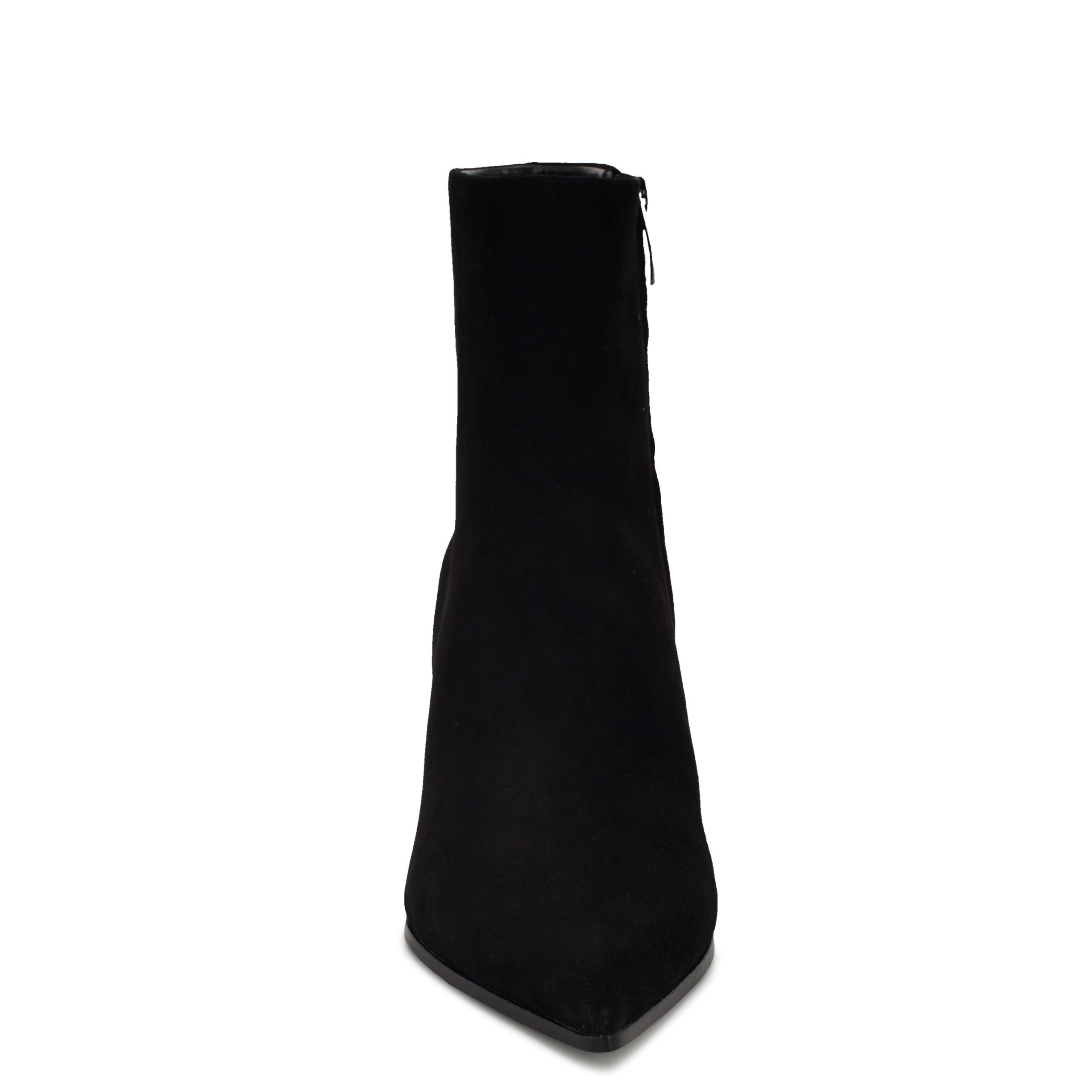 Savie Block Heel Ankle Leather Booties - Image 3