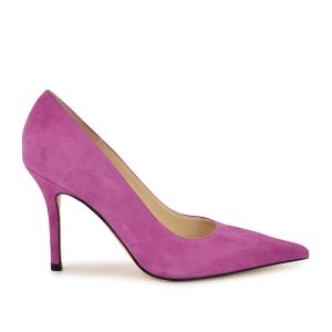 Gemmha Leather Pointy Toe Pumps