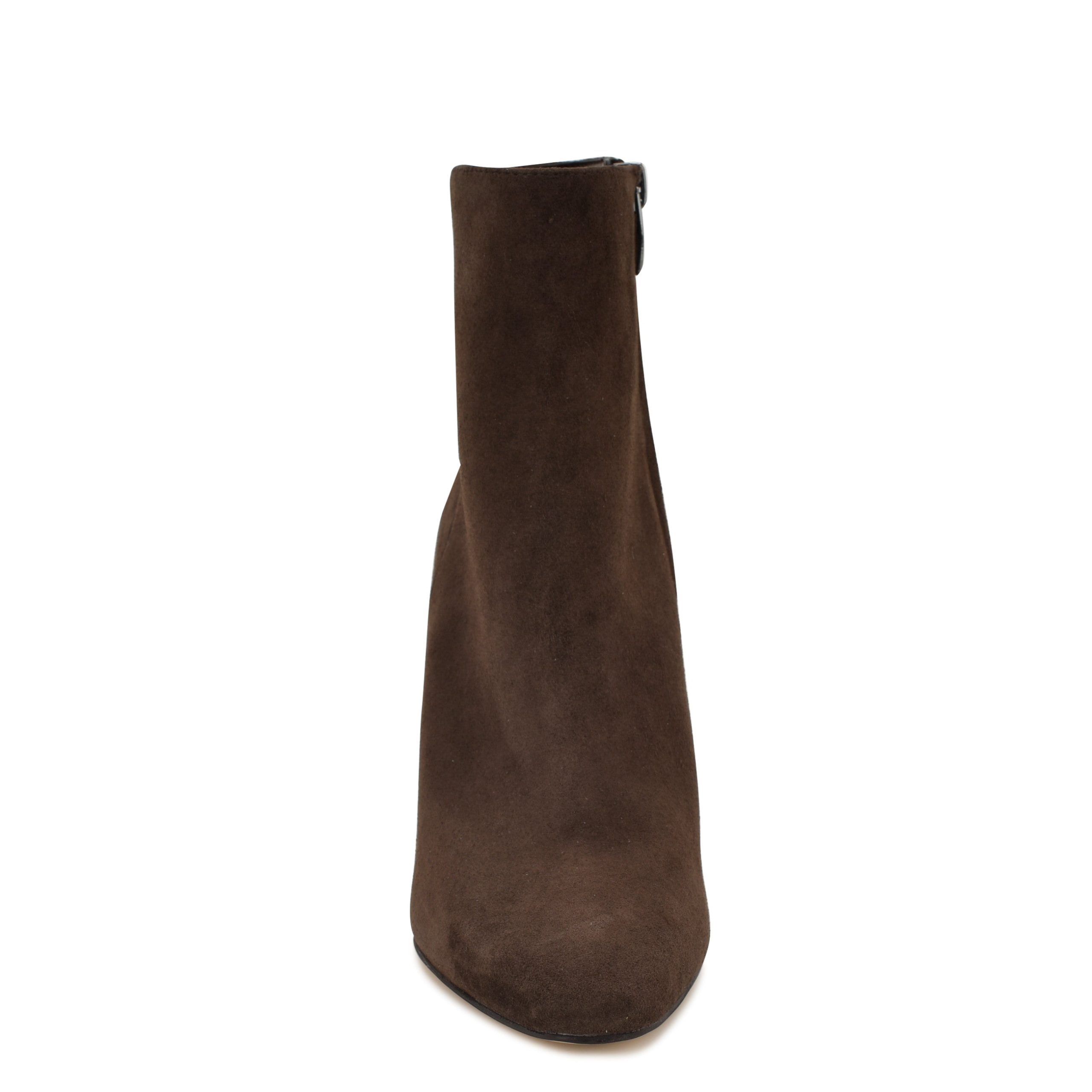 Reraye Block Heel Ankle Leather Booties - Image 3