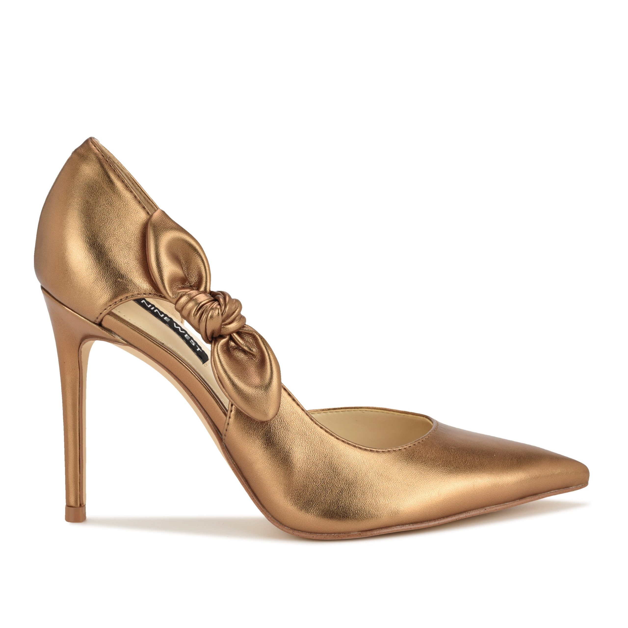 Fhalon Bow d'Orsay Pointy Toe Pumps